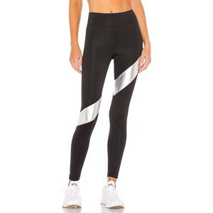 Aello Scuba High Rise Legging KORAL Size: S Color: Black & Platinum